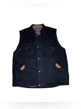 Legendary White Tails Mens Concealed Carry CCW Canvas Two Holster Vest